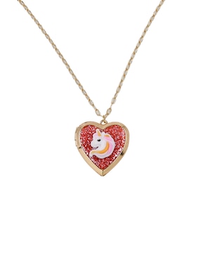 Collar con dije de corazón Claire´S