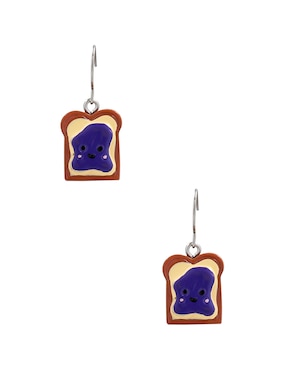 Aretes largos Claire´s con acabado mate