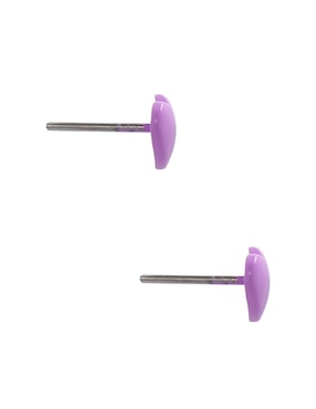 Set de aretes Claire´s con acabado brillante