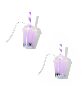 Aretes cortos Claire´s con acabado mate