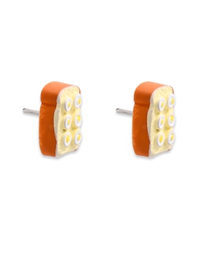 Aretes Claire´S con acabado mate