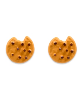 Aretes de galleta Claire´S con acabado mate