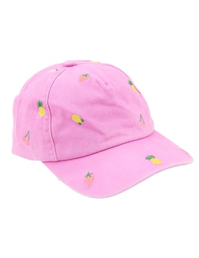 Gorra visera curva velcro Piquenique para niña