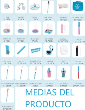 Set de maquillaje Belug