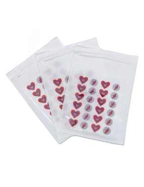 Parches para acné en forma de corazón y rayos Spa Life