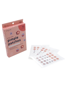 Parches para acné parches en forma de mariposas y flores Spa Life
