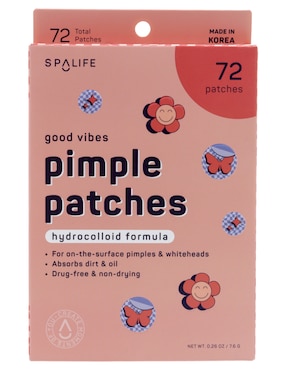 Parches para acné parches en forma de mariposas y flores Spa Life