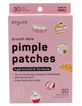 Parches para acné con forma de dulces Spa Life