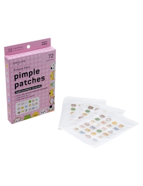 Parches para acné en forma de tiernos animales Spa Life