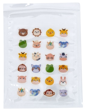 Parches para acné en forma de tiernos animales Spa Life