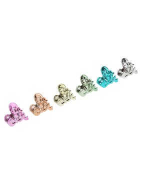 Set de pinzas para el cabello de plástico piquenique