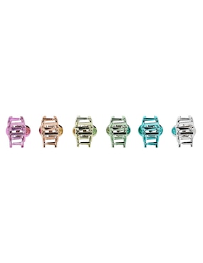 Set de pinzas para el cabello de plástico piquenique