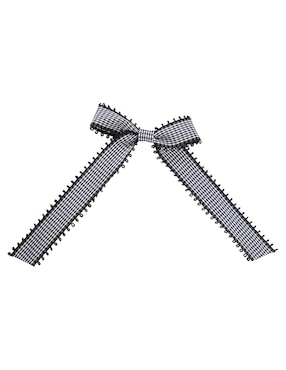 Set de 2 moños para cabello Piquenique con aplicación broche