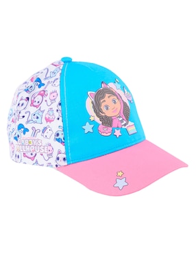 Gorra visera curva velcro Licencias Gabby's Dollhouse para niña