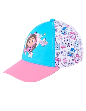 Gorra visera curva velcro Licencias Gabby's Dollhouse para niña