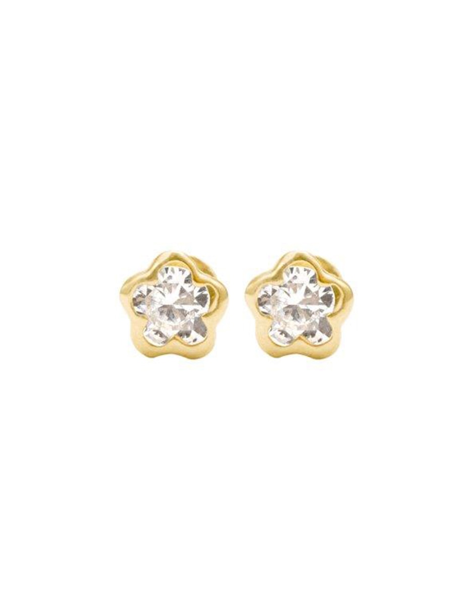 Broqueles de oro con acabado brillante Broqueles de oro con acabado brillante
