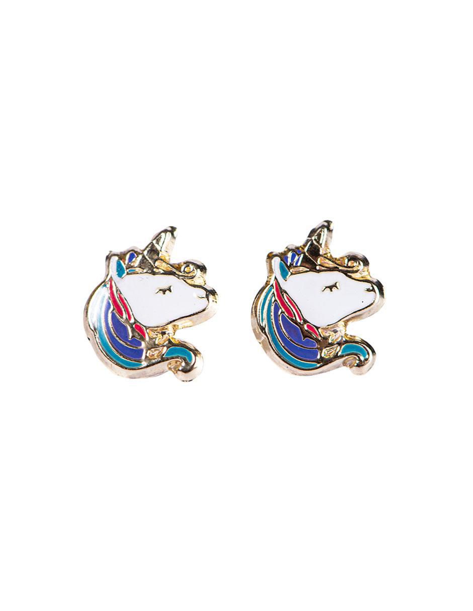 Broqueles de unicornio de oro 10k 1