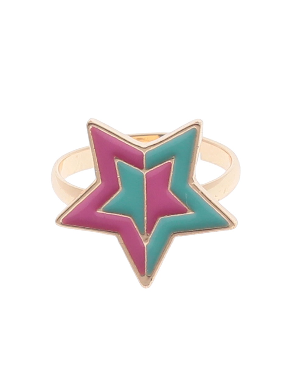 Anillo de estrella brillante