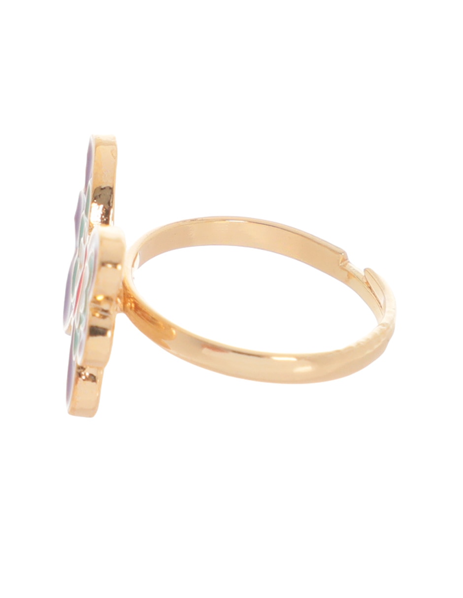 Anillo de mariposa brillante 3
