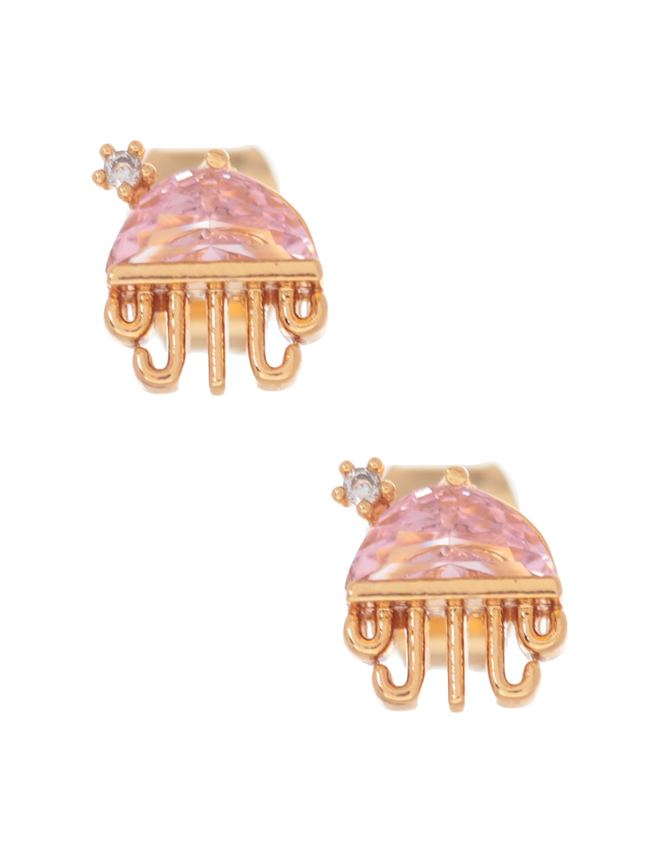 Broqueles con acabado brillante cristal