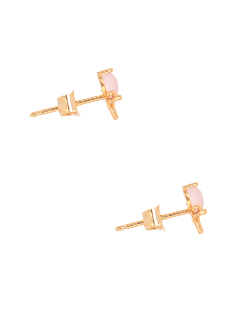 Aretes con acabado brillante fantasía 3