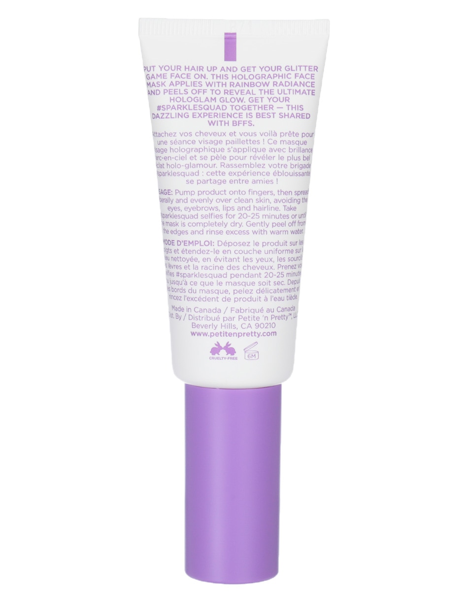 Mascarilla facial Peel-Off Glitter para hidratar 9021-Glow 2