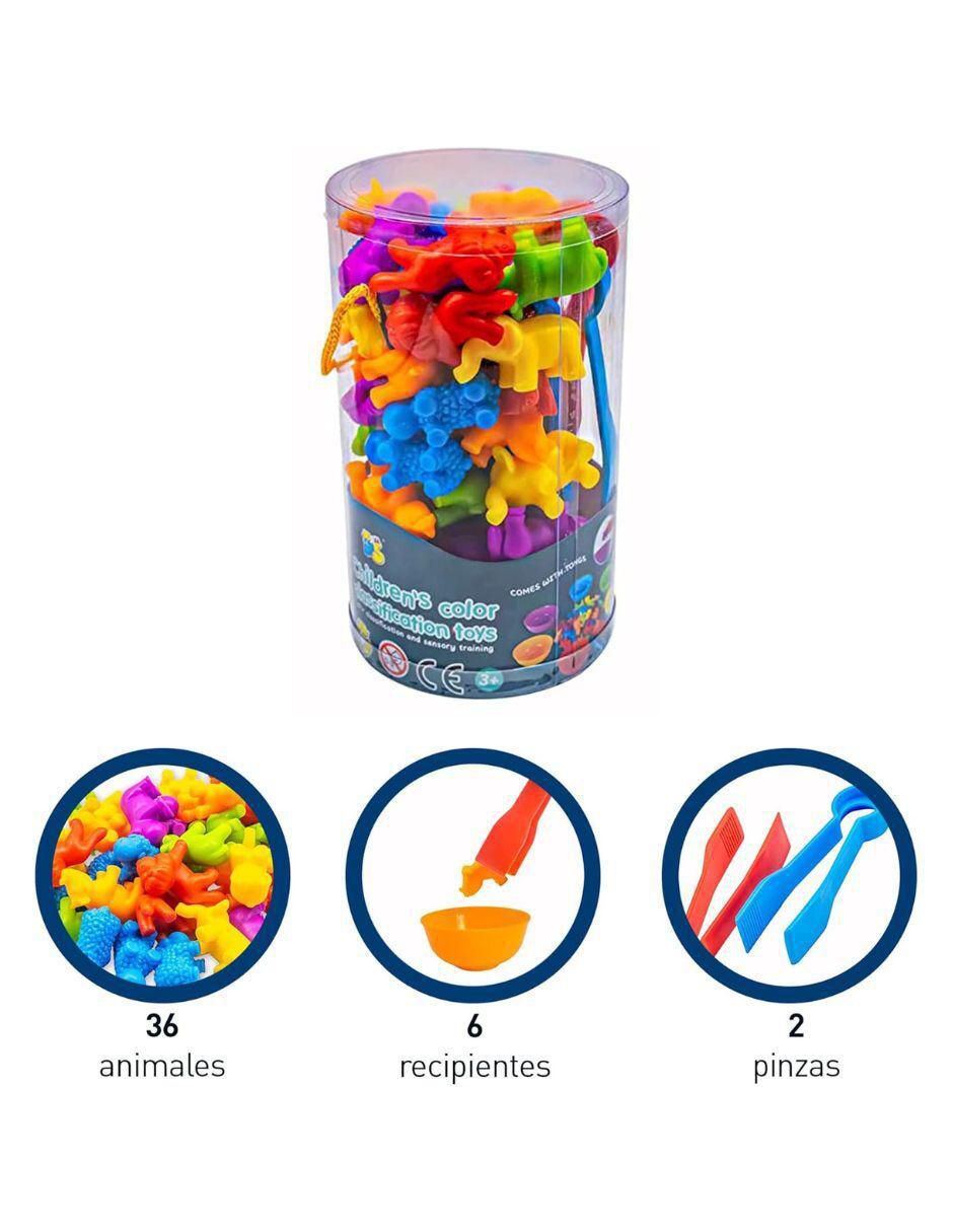 Set De Juguetes De Clasificación De Colores juego arte y manualidades infantil unisex 3