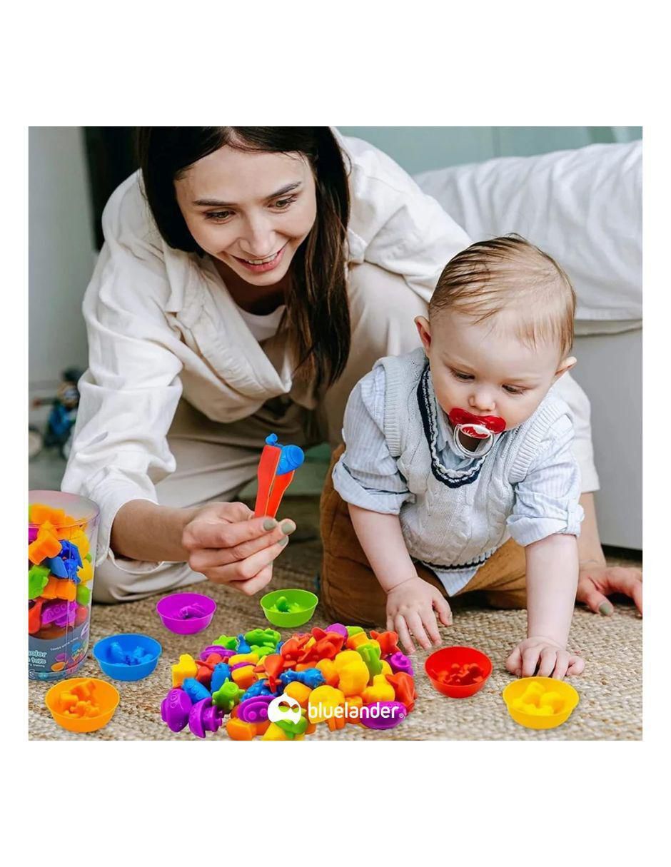 Set De Juguetes De Clasificación De Colores juego arte y manualidades infantil unisex 4