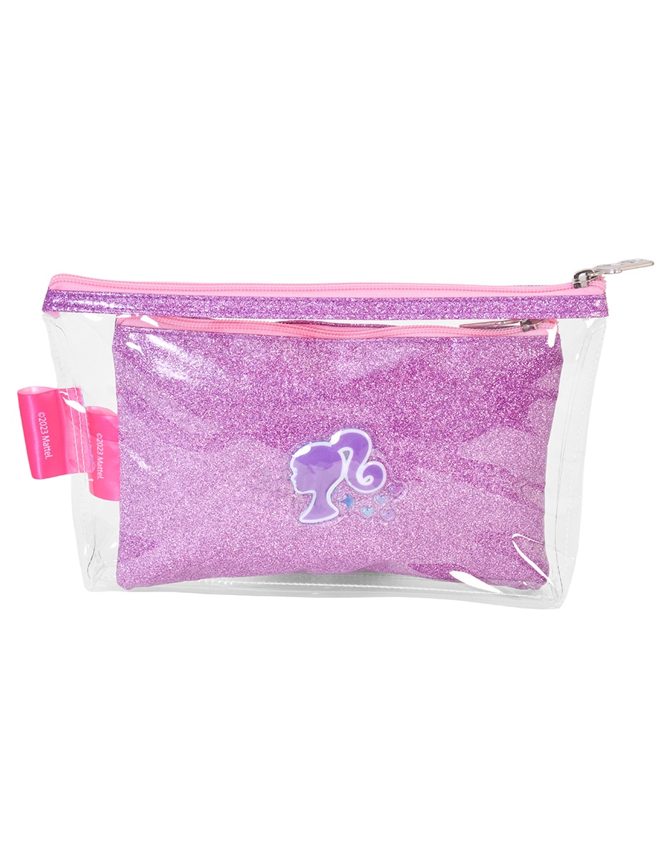 Cosmetiquera multiusos Barbie impermeable para mujer 6