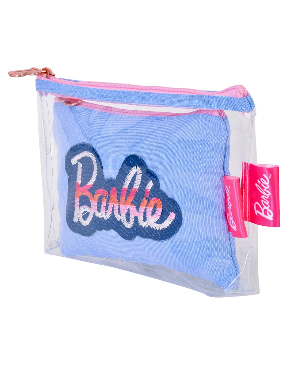 Cosmetiquera multiusos Barbie impermeable para mujer 6