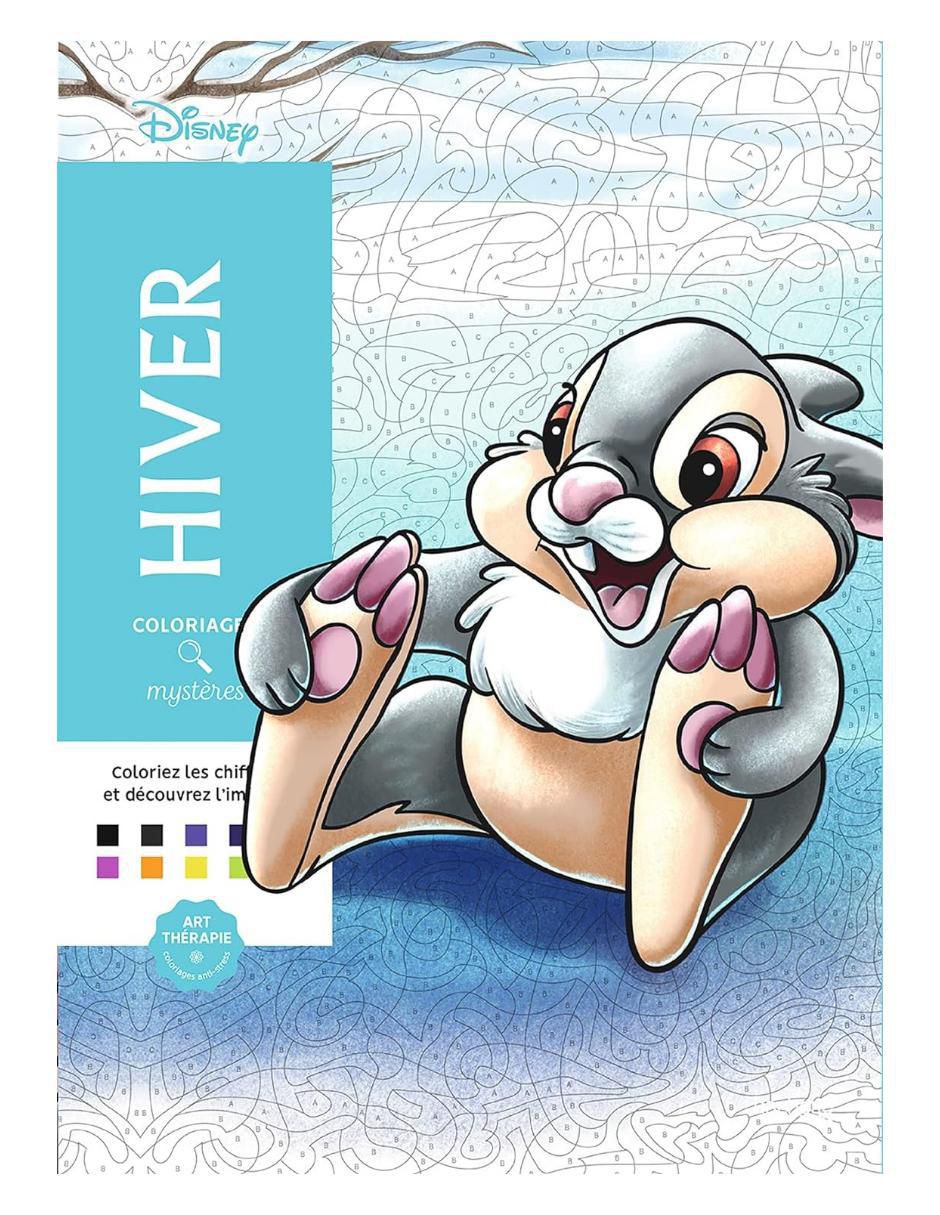 Set de cuaderno Colorea y descubre el misterio Disney 1 pieza