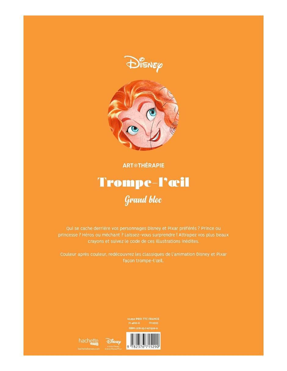 Set de cuaderno Colorea y descubre el misterio Disney Trompe L'oeil 2 1 pieza 3