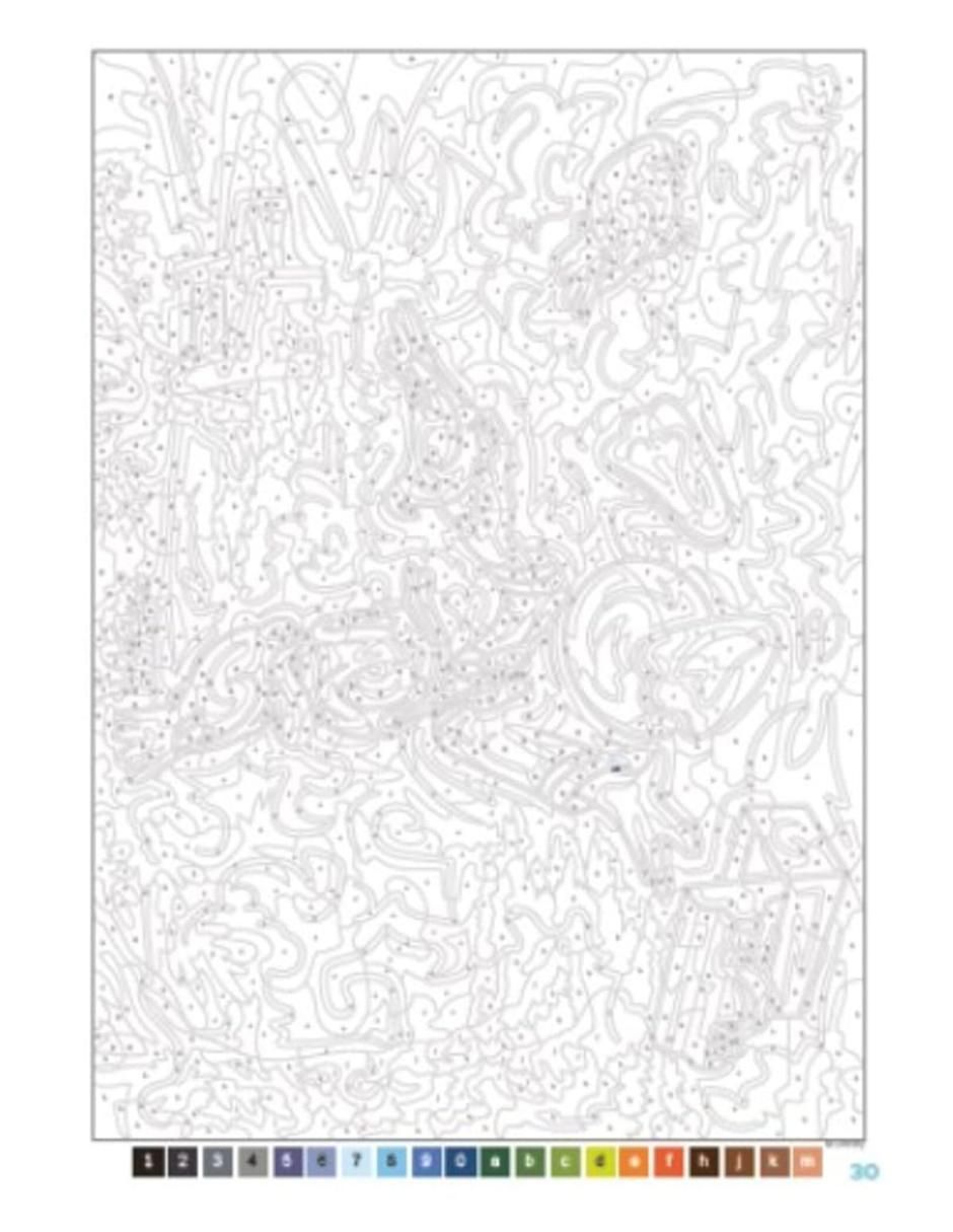 Set de cuaderno Colorea y descubre el misterio Disney 1 pieza 3