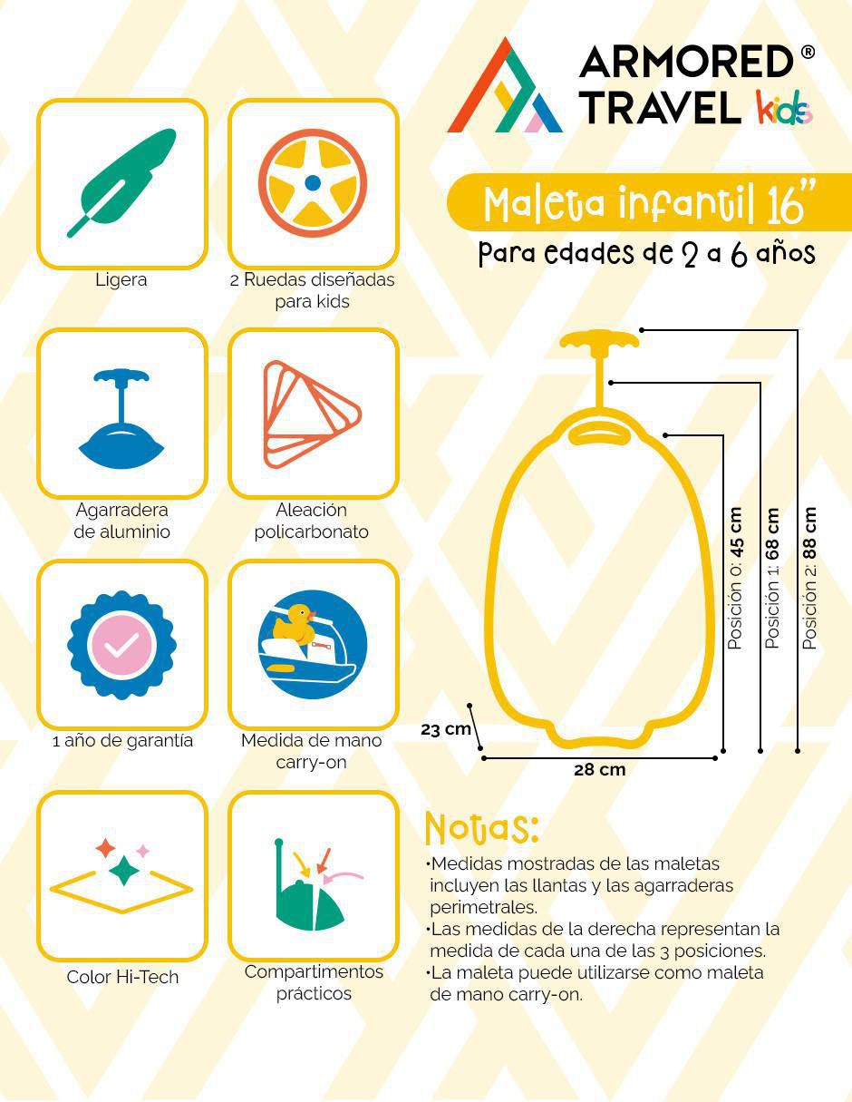 Maleta de mano Carry-on pájaro 8