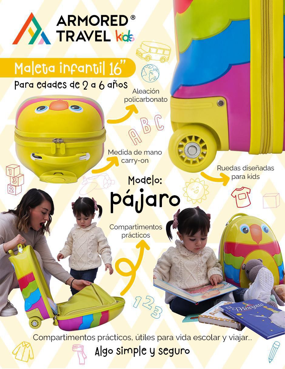 Maleta de mano Carry-on pájaro 4