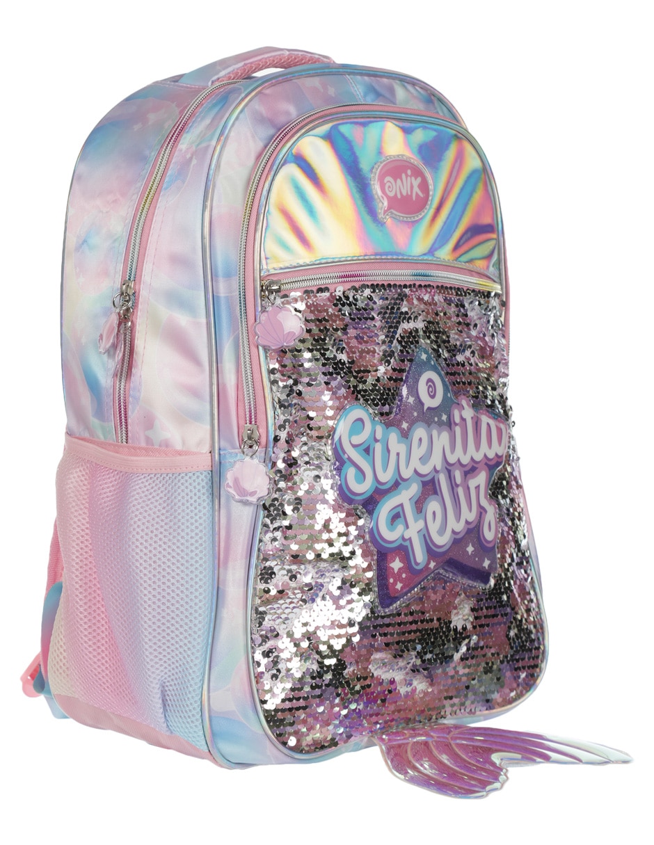 Mochila escolar Onix Sirenas para niña 2
