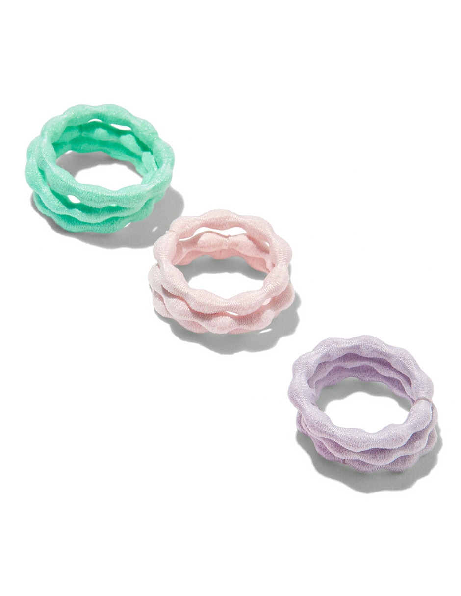 Set ligas para cabello Claire's