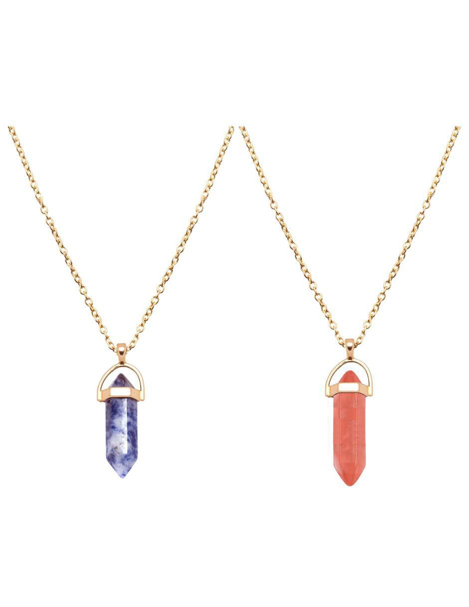 Set collar cuarzo