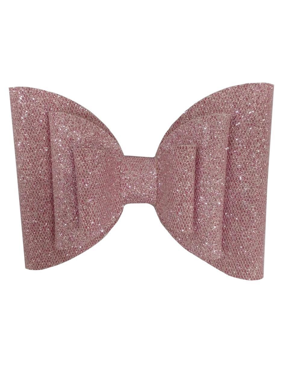 Moño para cabello con aplicación glitter Moño para cabello con aplicación glitter