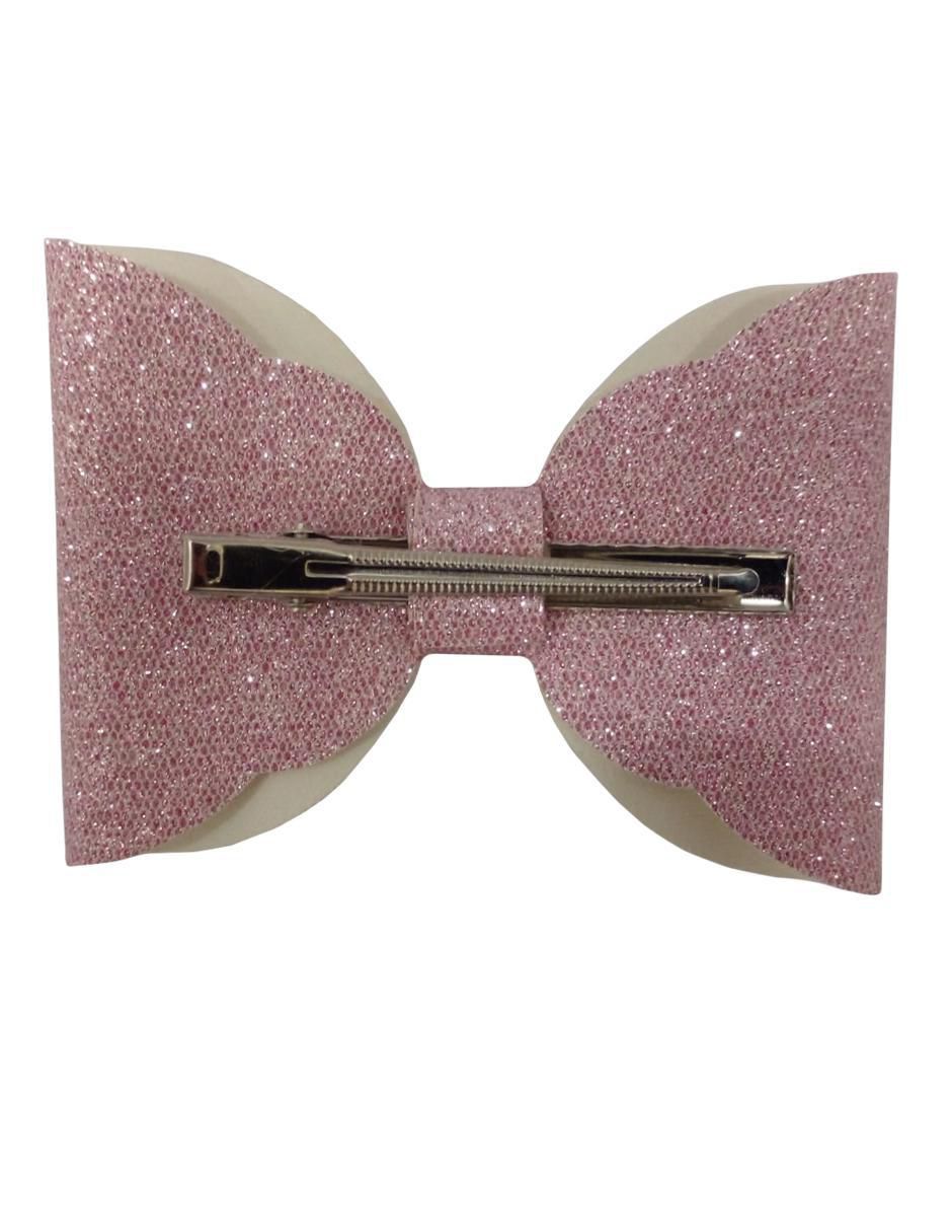 Moño para cabello con aplicación glitter 2