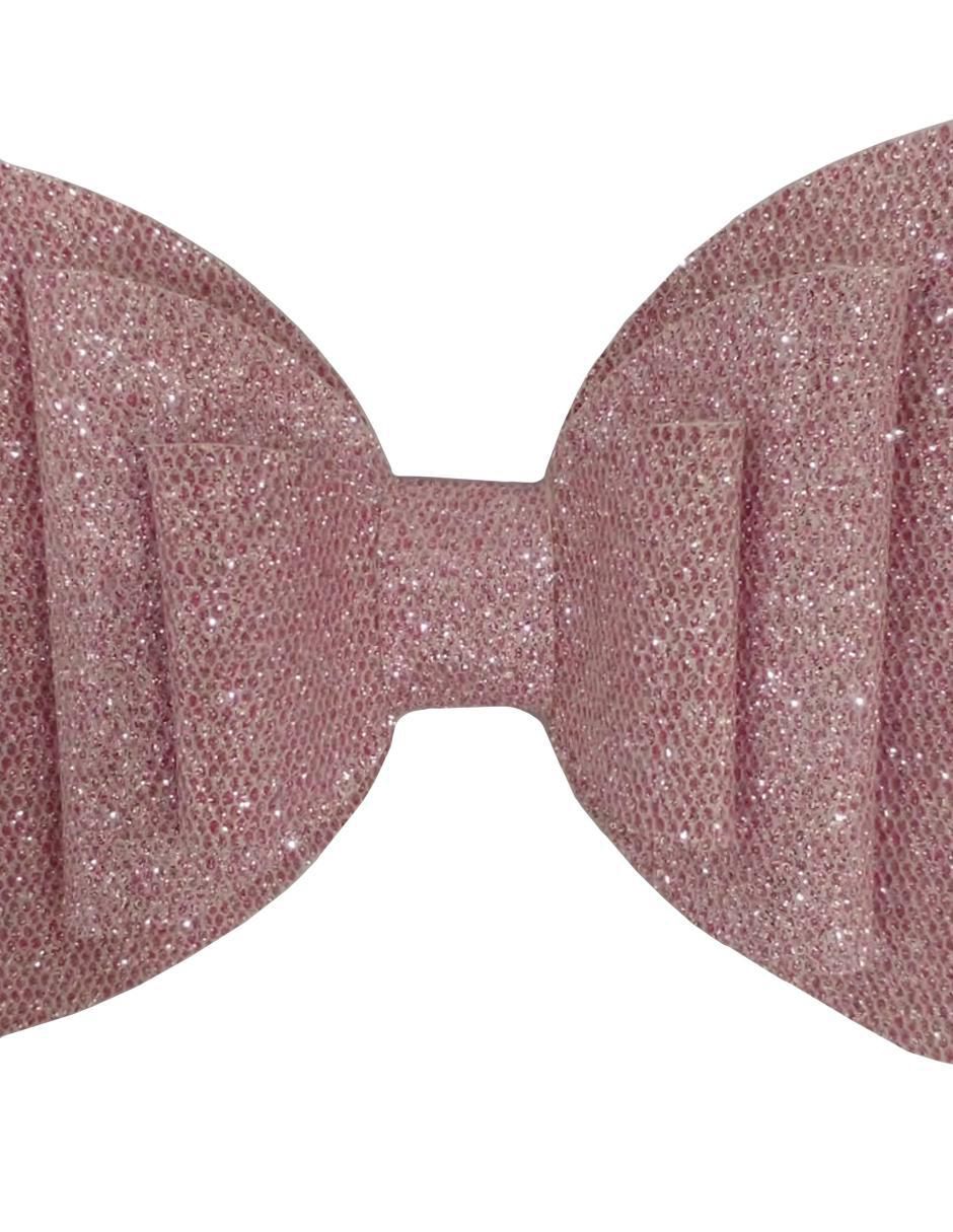 Moño para cabello con aplicación glitter 3