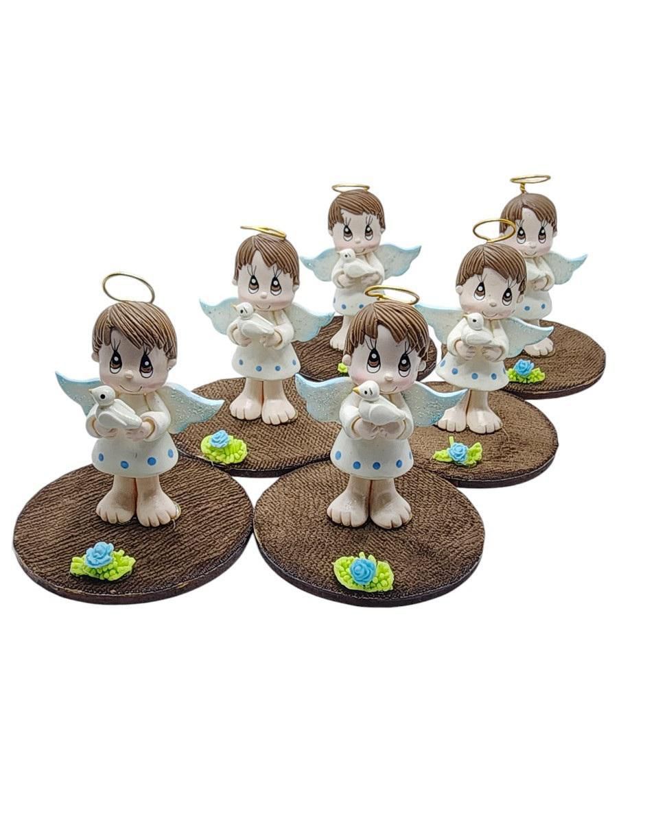 Figura de ángel Ángel azul niño 2