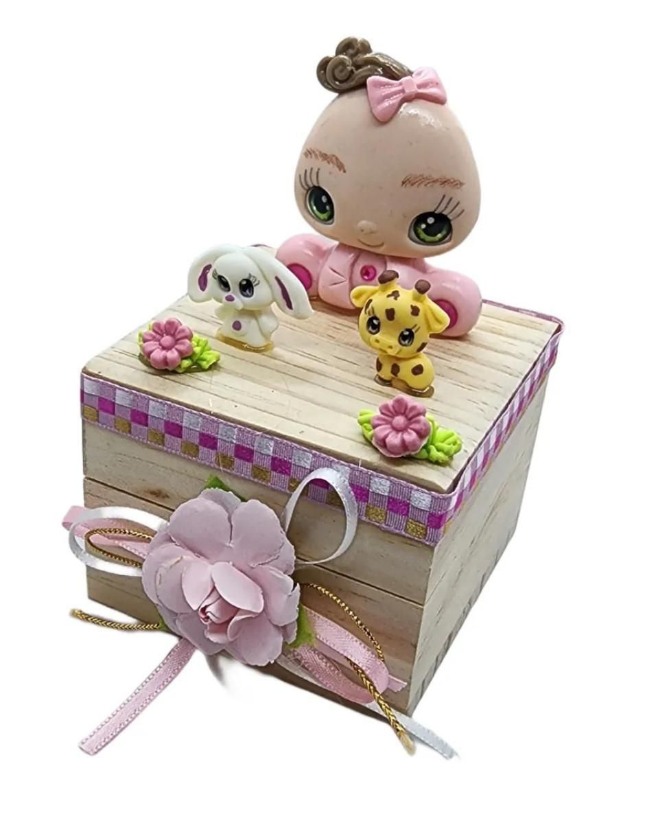 Set caja de recuerdo para bautizo 5