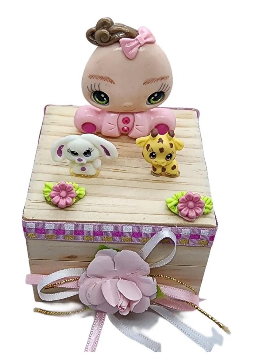 Set caja de recuerdo para bautizo 3