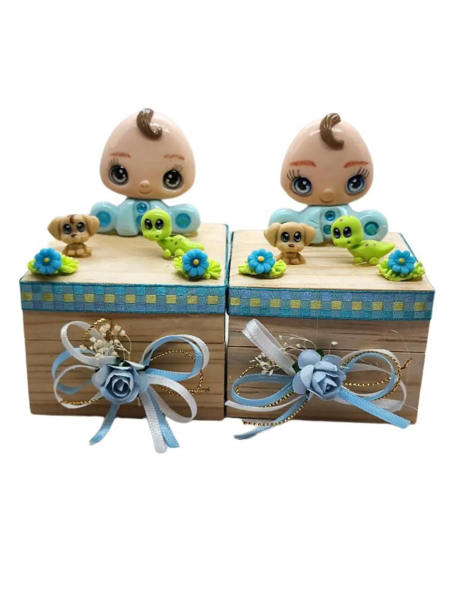 Set caja de recuerdo para bautizo