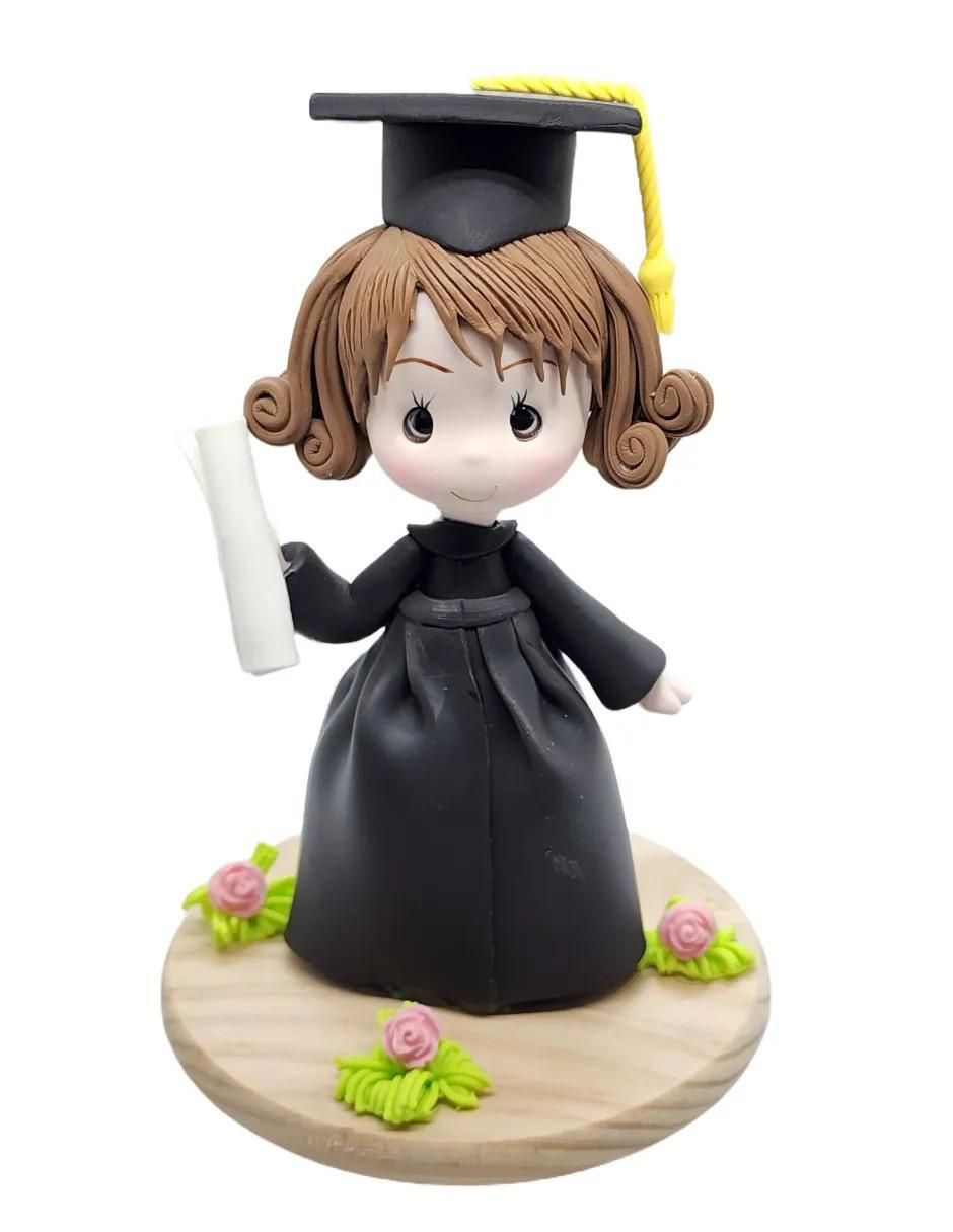 Figura de niña Graduación