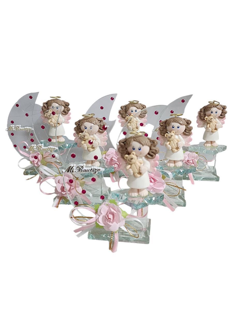 Set luna cristal de recuerdo para bautizo 2