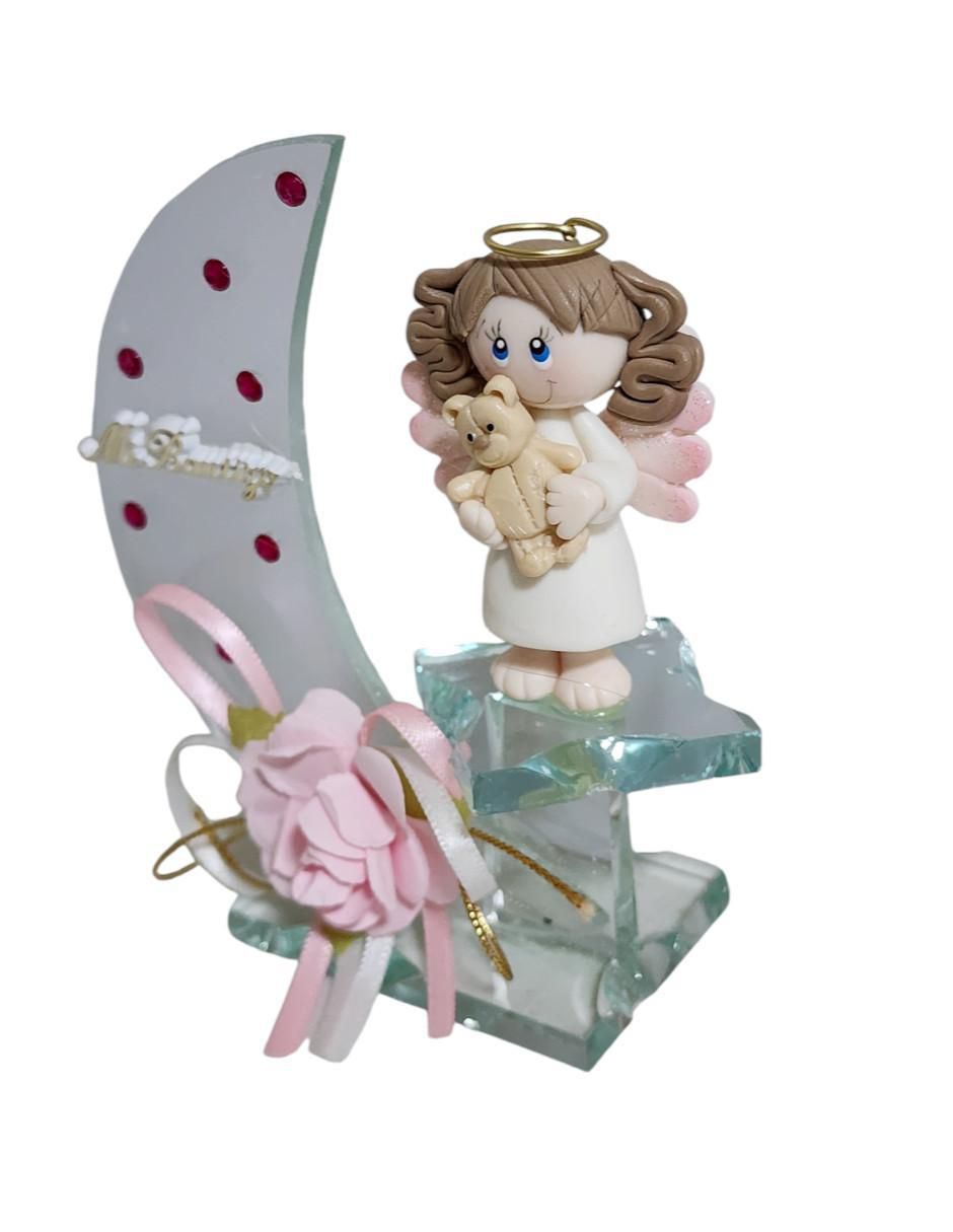 Set luna cristal de recuerdo para bautizo 5
