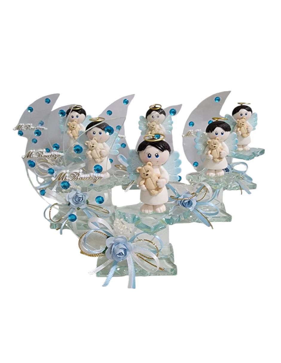 Set luna cristal de recuerdo para bautizo