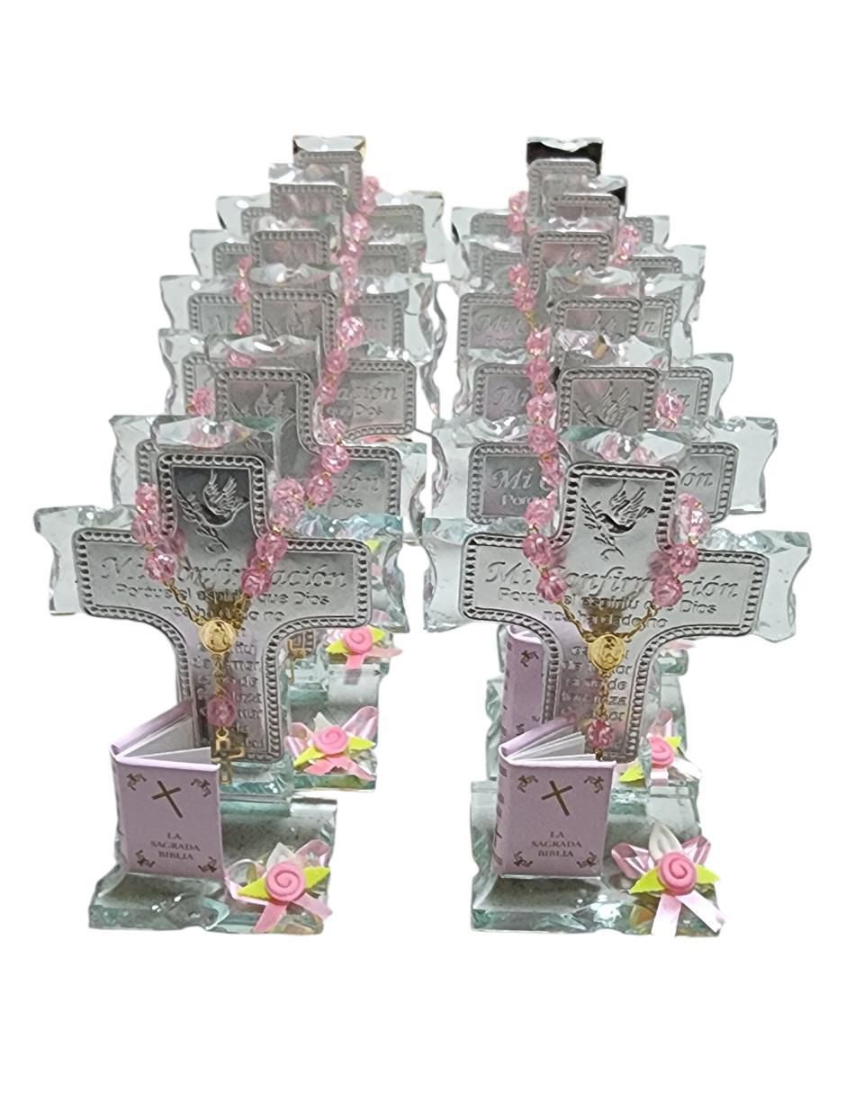 Cruz cristal de recuerdo para confirmación 3